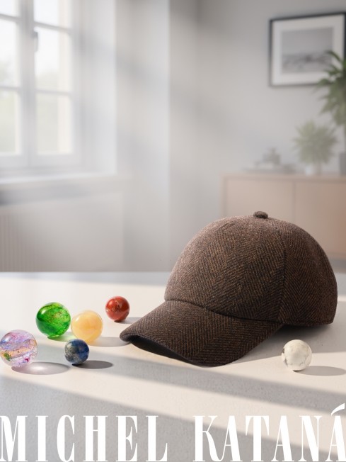 Кепка с козырьком, Бейсболка Мужская-Унисекс TWEED GLASGOW TERRELLE из твида (Плотная Костюмно-Блейзерная ШЕРСТЬ) TWEED.6-GLASGOW/TERRELLE